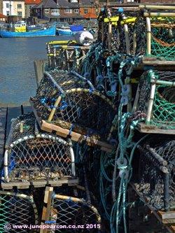 Fishing Pots and ropes, Whitby, UK