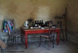 Sod Cottage interior