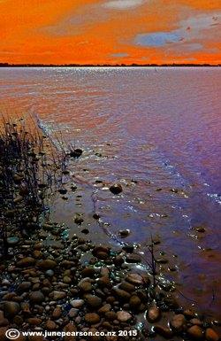 Te Waihora - Coloured nights