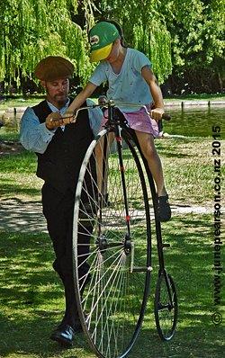 3dd  - Pennyfarthing ChCh NZ -Training young