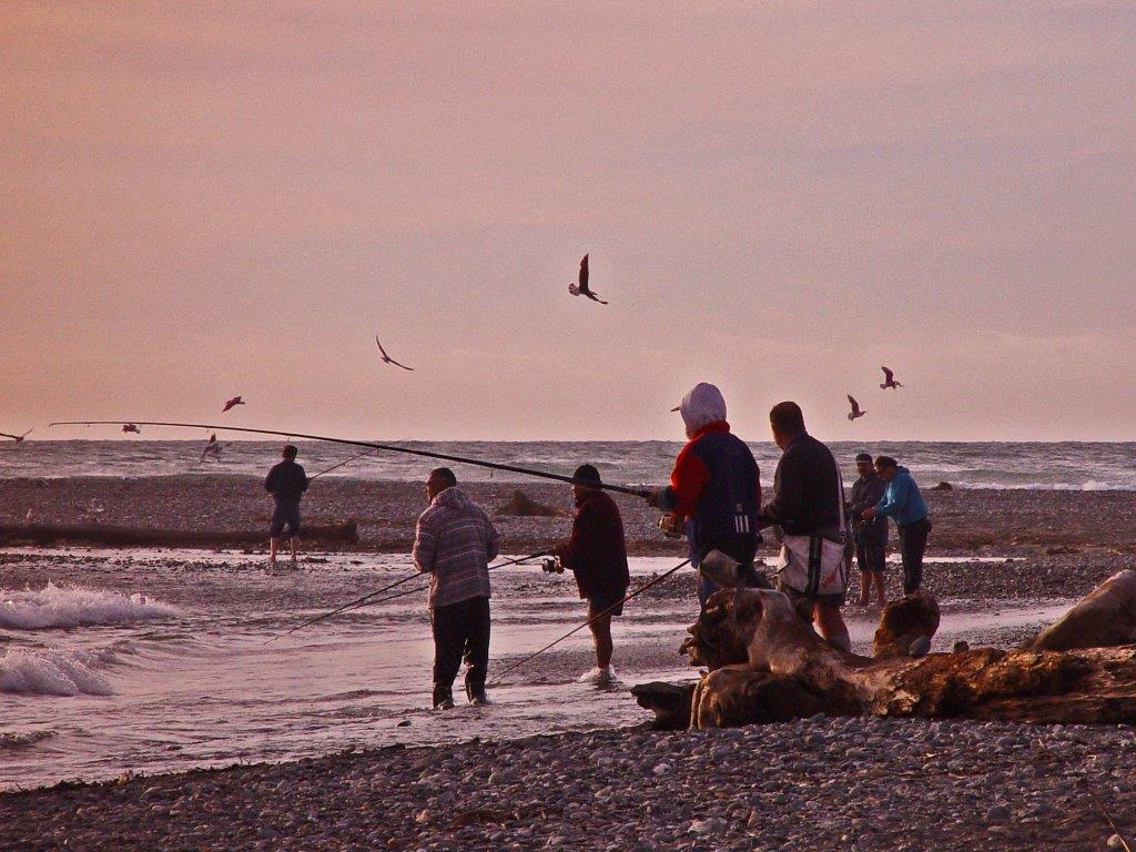 4i - Hokitika - Snapshot, Holiday Fishermen