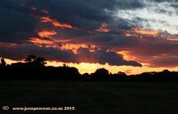 3c - Natural clouds on fire